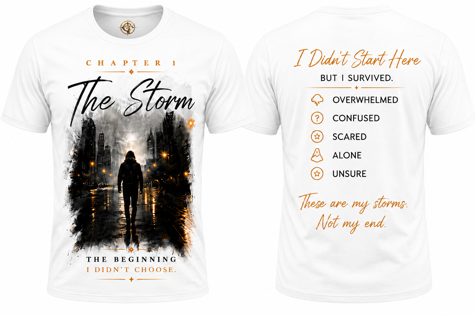 The Storm | Chapter I | Premium Graphic Tee – CT Merch Co