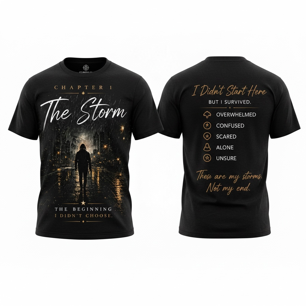 The Storm | Chapter I | Premium Graphic Tee – CT Merch Co