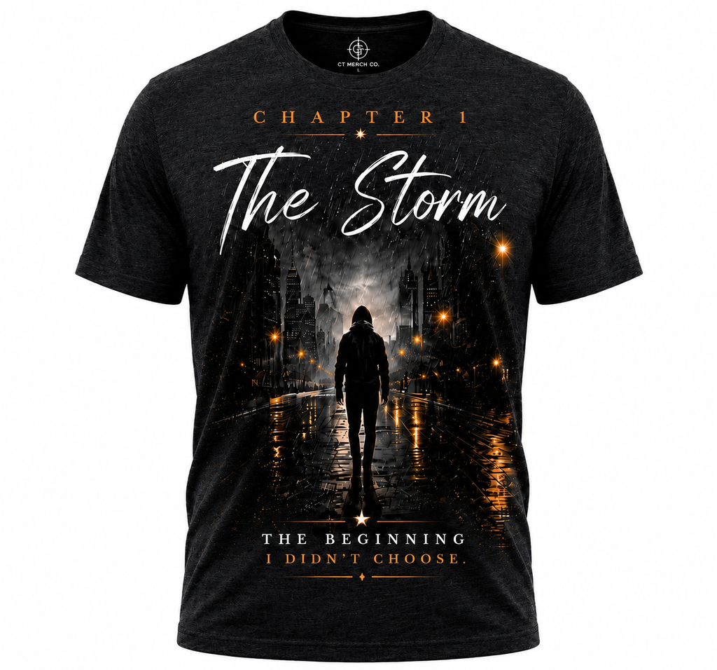 The Storm | Chapter I | Premium Graphic Tee – CT Merch Co