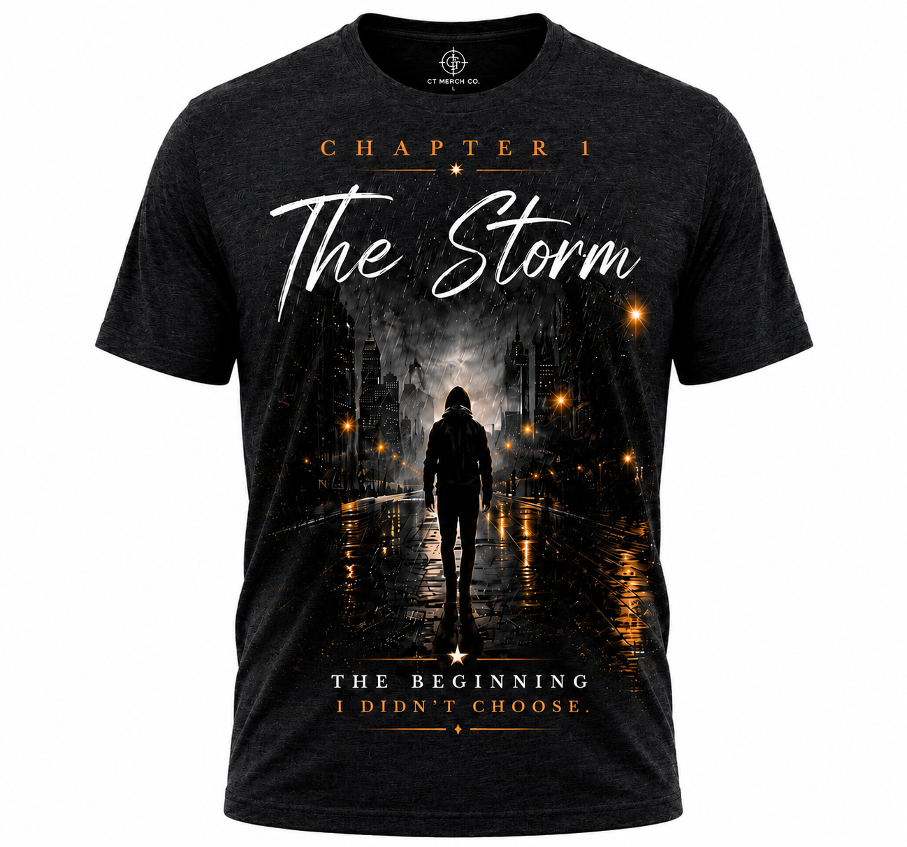 The Storm | Chapter I | Premium Graphic Tee – CT Merch Co