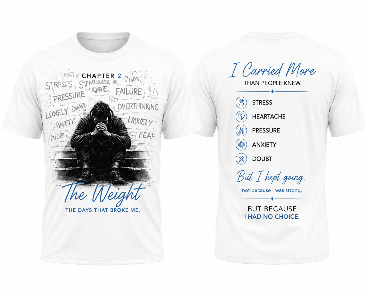 The Weight | Chapter II Premium Graphic T-Shirt – CT Merch Co