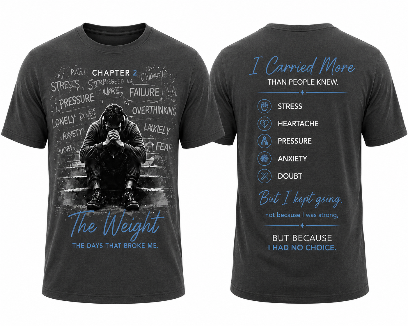 The Weight | Chapter II Premium Graphic T-Shirt – CT Merch Co