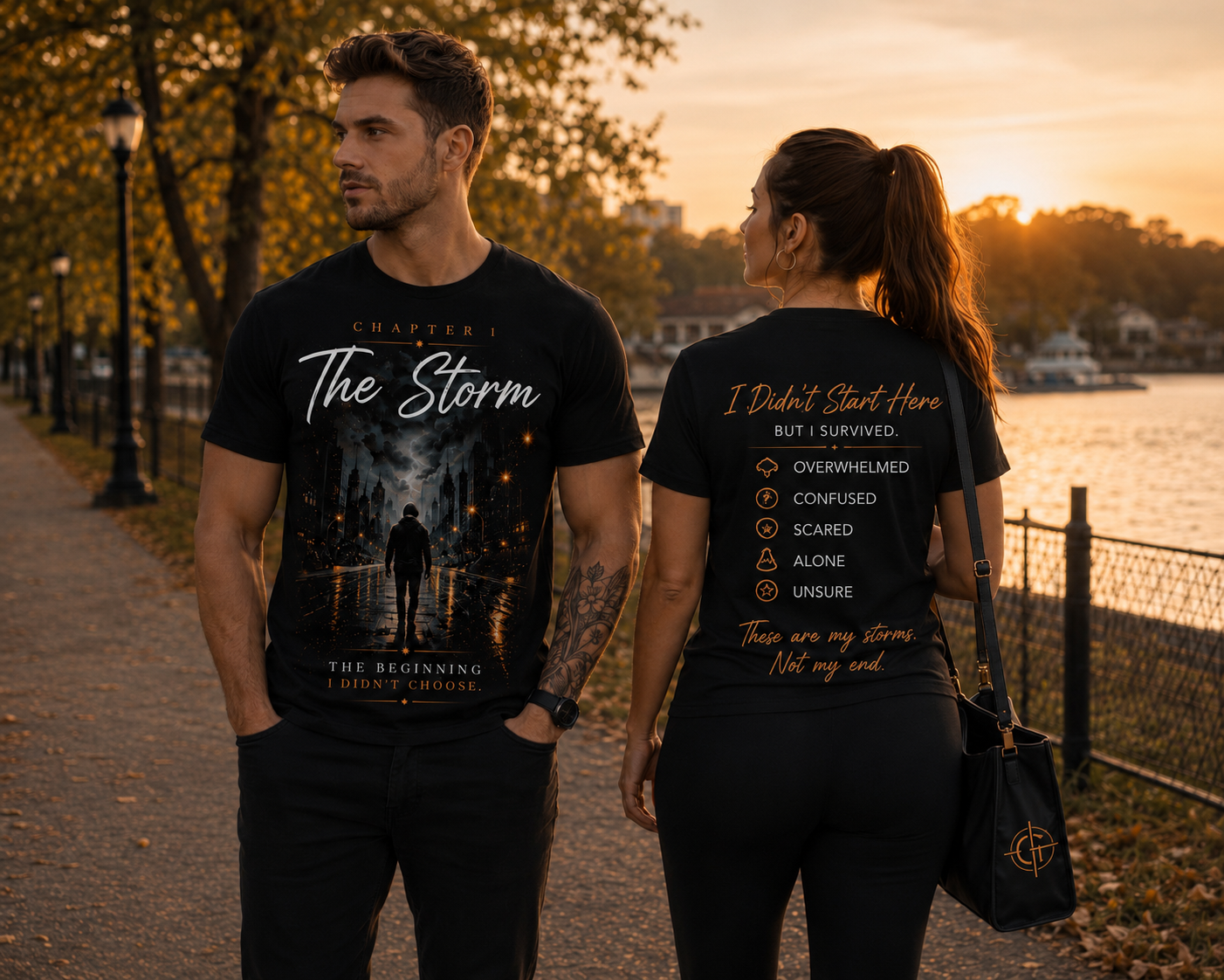 The Storm | Chapter I | Premium Graphic Tee – CT Merch Co