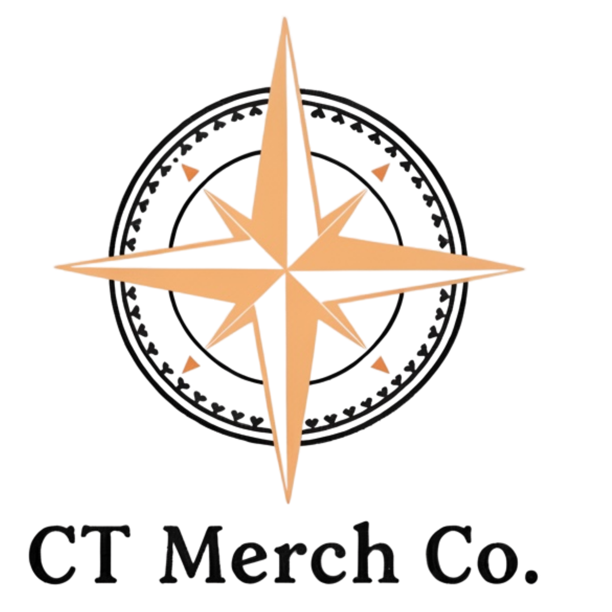 CT Merch Co Compass Logo Pullover Hoodie