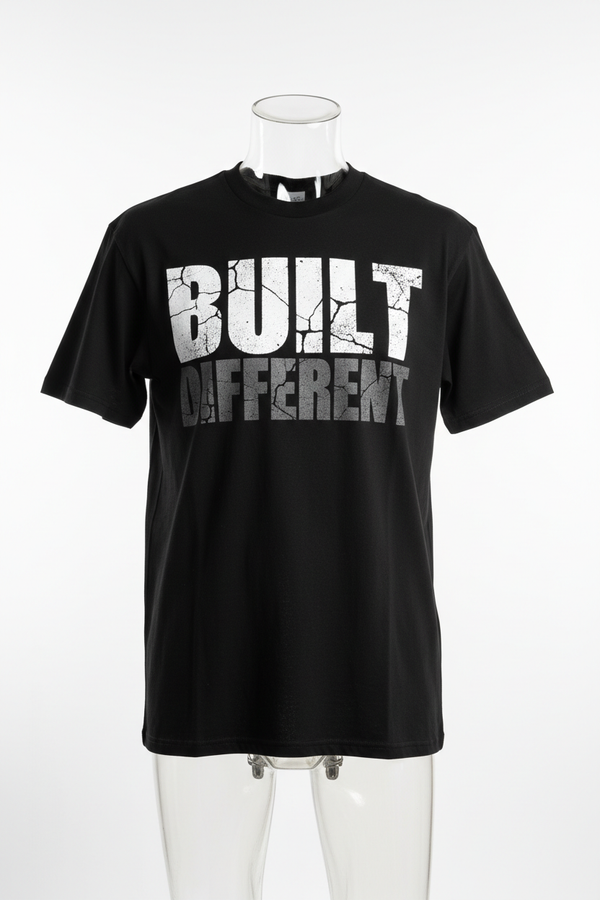 CT Merch Co Built Different T-Shirt Mockup