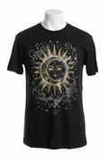 CT Merch Co Celestial Sun Moon T-Shirt Mockup