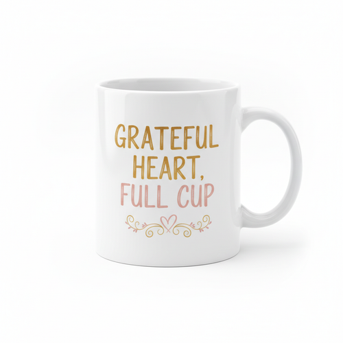 CT Merch Co Grateful Heart Full Cup Mug Mockup