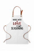 CT Merch Co Made With Love & Seasoning Apron