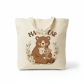 CT Merch Co Mama Bear Tote Bag Mockup