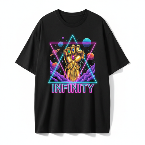 Infinity Cosmic Graphic Tee - Front