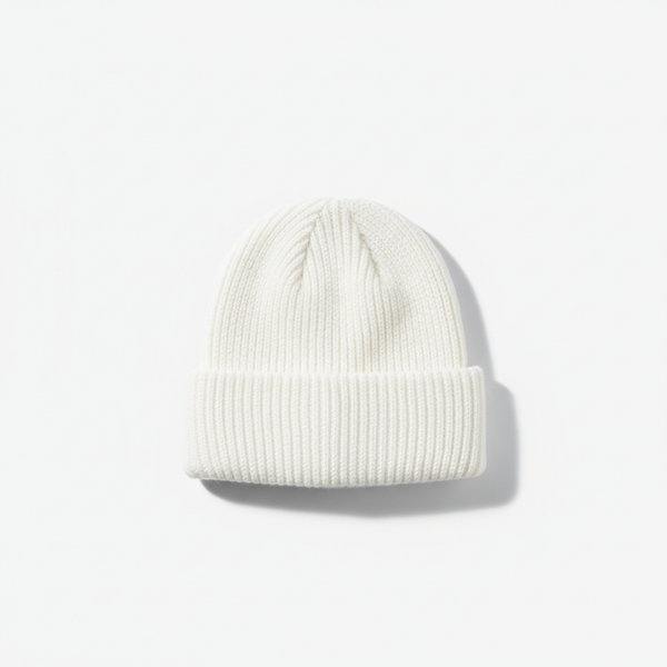 Custom White Beanie