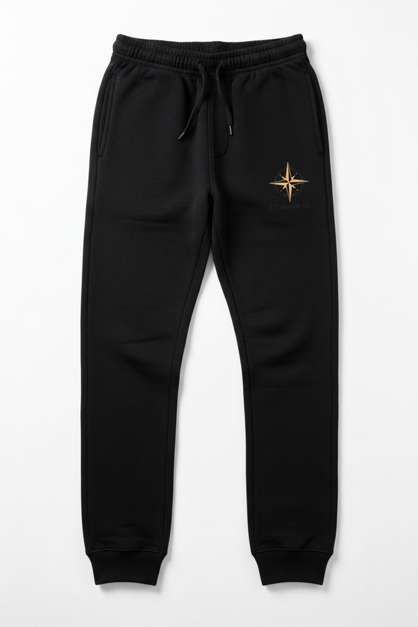 CT Merch Co Compass Logo Joggers - Front