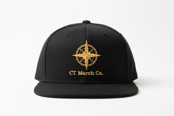 CT Merch Co Compass Snapback - Front